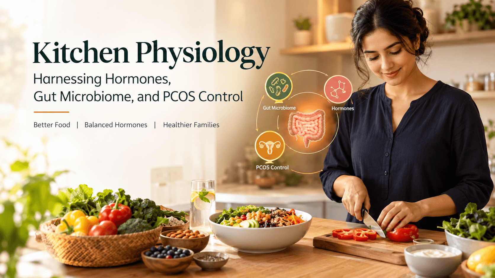 Kitchen Physiology: Harnessing Hormones, Gut Microbiome, and PCOS Control
