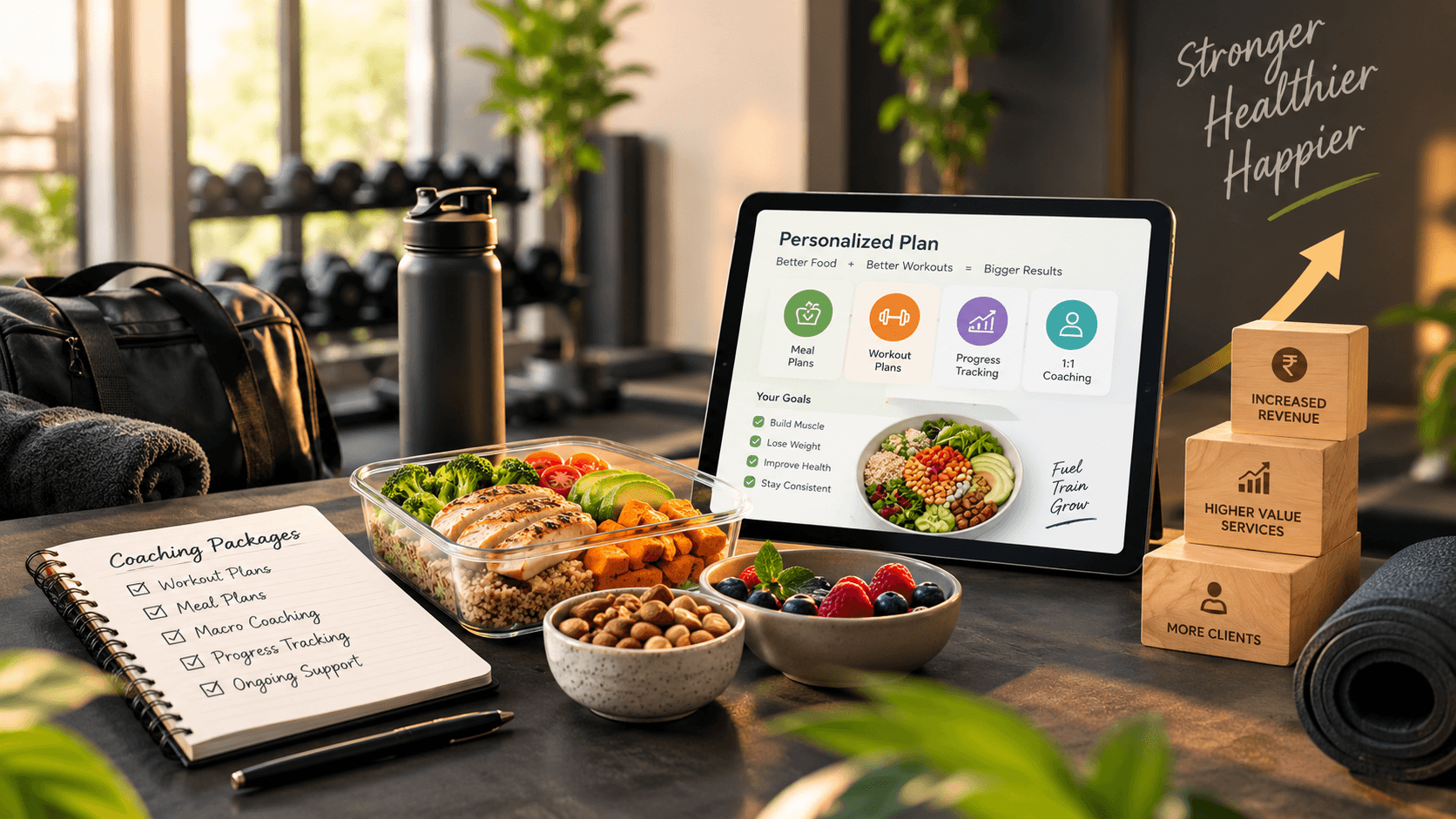 Revenue Doublers: Adding Custom Meal Plans to Personal Coaching