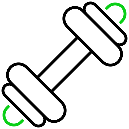 Fitness and metabolism nutrition course icon